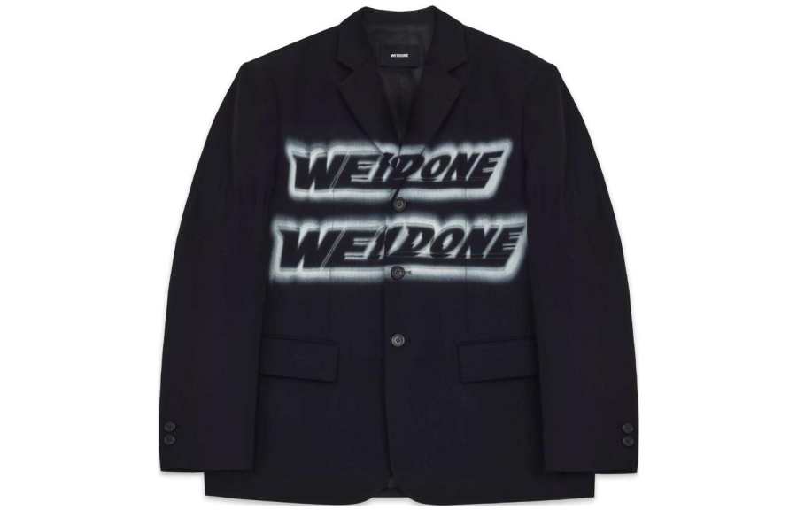 WE11DONE WE11DONE Business Suits Unisex Black Moderate
