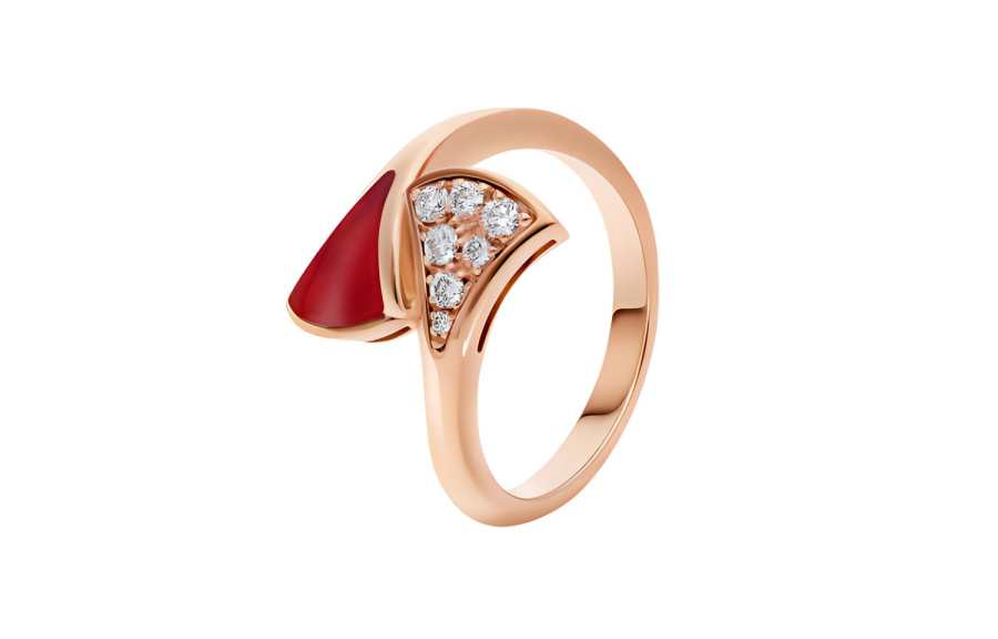 BVLGARI Rings Women's Rose Gold