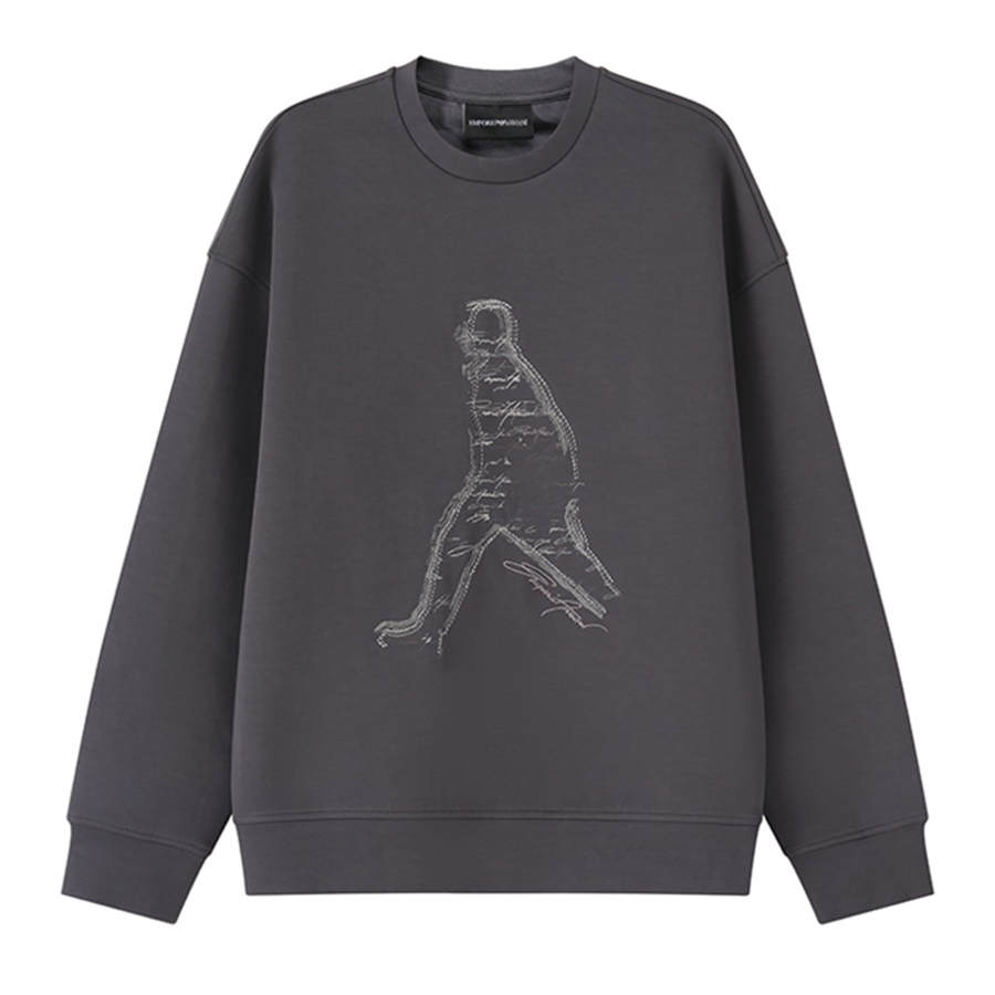 EMPORIO ARMANI Sweatshirt Men's Gray