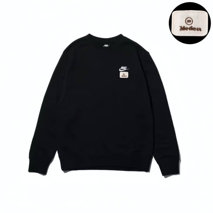 Nike Nike Sweatshirts Unisex Black Crew Neck Moderate Regular