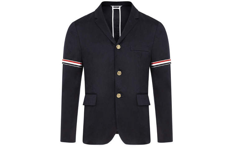 THOM BROWNE THOM BROWNE Rwb Striped Blazer