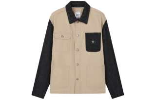 GAP Denim Jackets Men's Shirt Collar Moderate Other