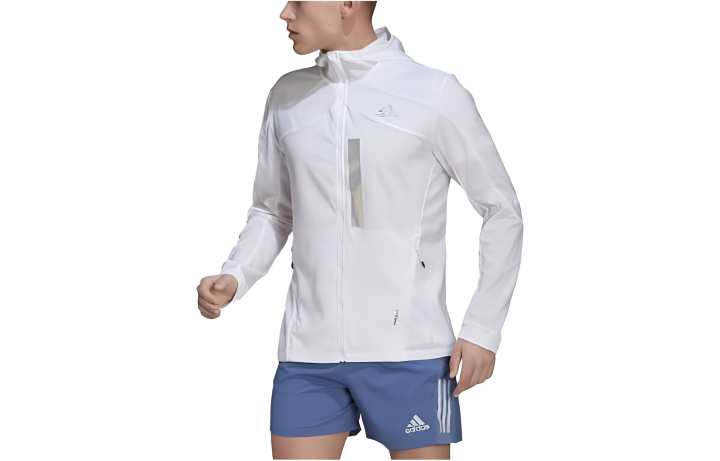 Adidas Adidas Jackets Men's White Hooded Moderate Other