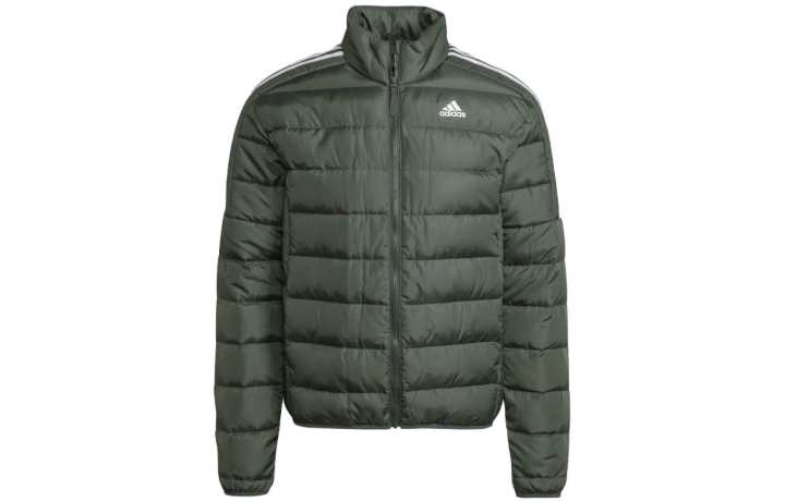 Adidas Adidas Jackets Men's Green Stand Collar Thickened Other