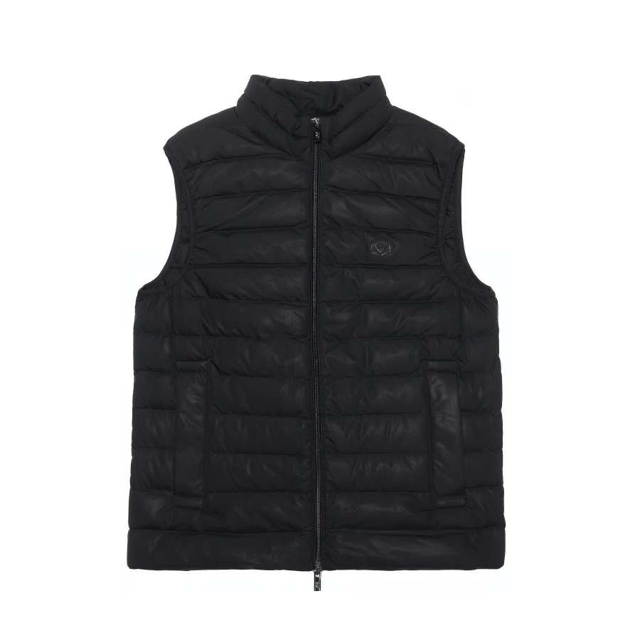 EMPORIO ARMANI Logo Patch Padded Gilet