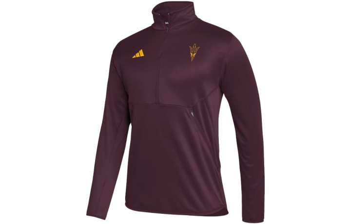 Adidas Adidas Free Shipping With AdiClub Texas A&M Aggies Long Sleeve 1/4-Zip Knit Jacket
