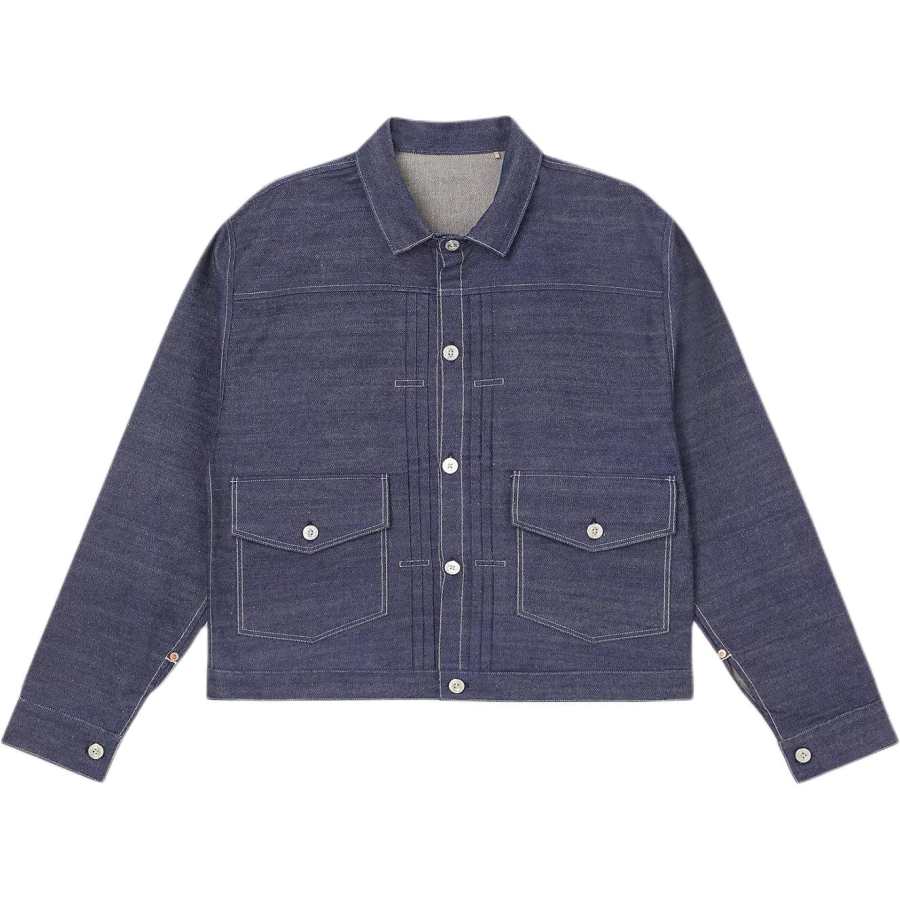 Levis Levis Pleat-detail Denim Overshirt