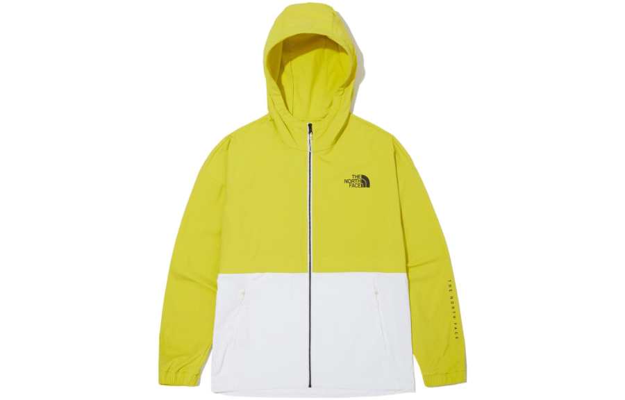 THE NORTH FACE Jackets Men's Neon Green Hooded Moderate Other