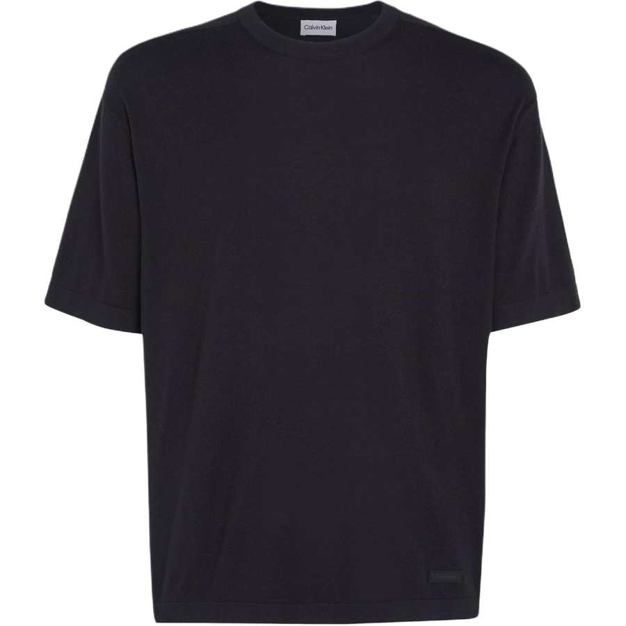 CALVIN KLEIN T Shirt Europe Version Men's Black