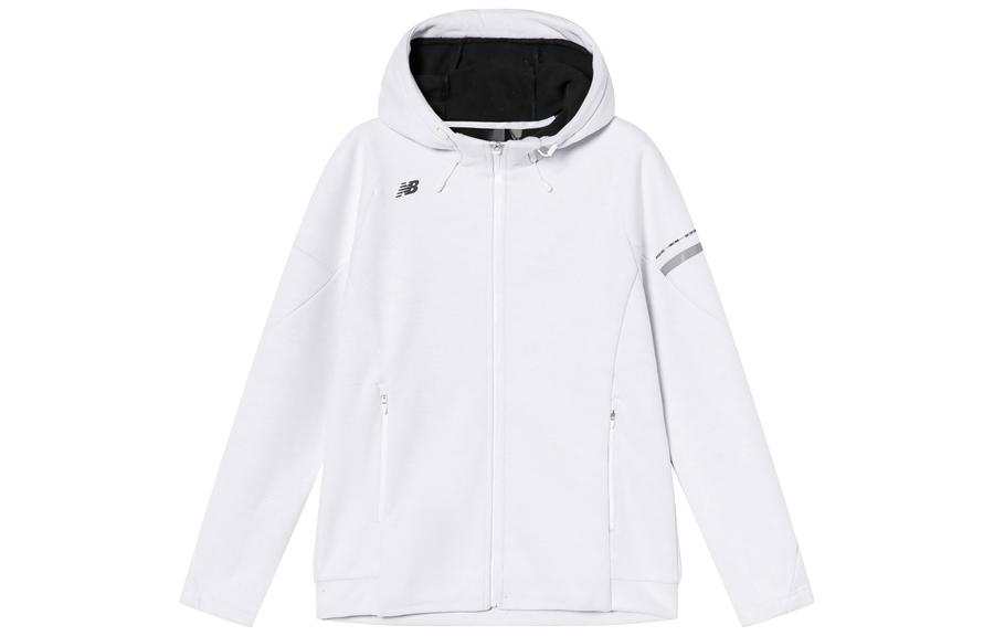 New Balance New Balance Jackets Men's White Hooded Moderate Other