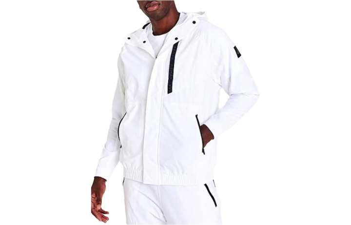 Nike Nike Jackets Men's White Hooded Moderate Other