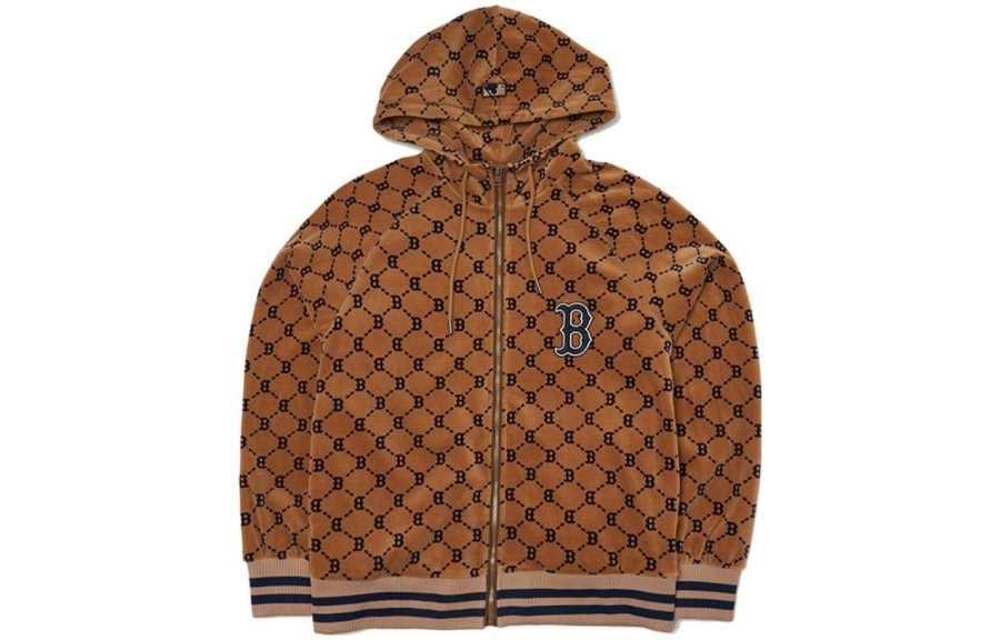 MLB MLB Jackets Unisex Brown Hooded Moderate Other