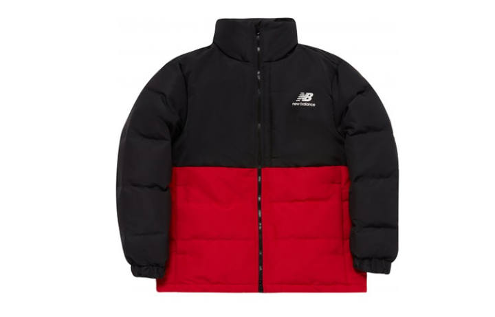 New Balance New Balance Down Jackets Unisex Black Red Hooded Moderate Other