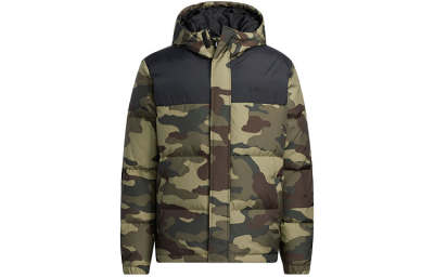 Adidas Neo Down Jacket Winter Men's Camouflage