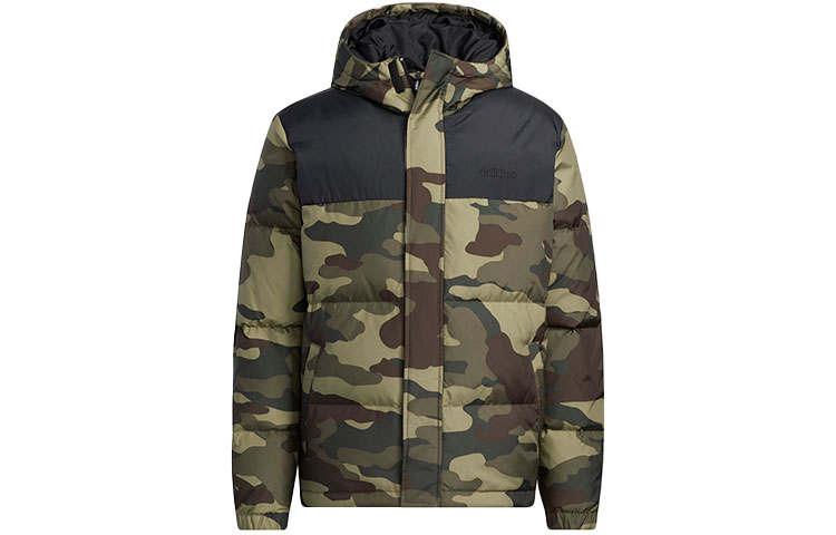 Adidas Neo Down Jacket Winter Men's Camouflage