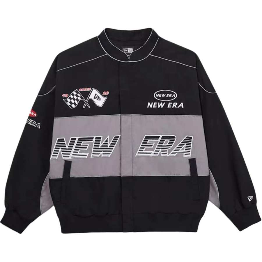 New Era SS25 Jackets & Coats Unisex Black/Gray