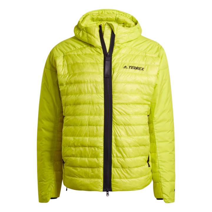 Adidas Adidas Down Jacket Men's Sour Green Yellow