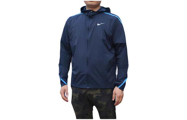 Nike Nike Jackets Men's Navy Blue Hooded Moderate Other