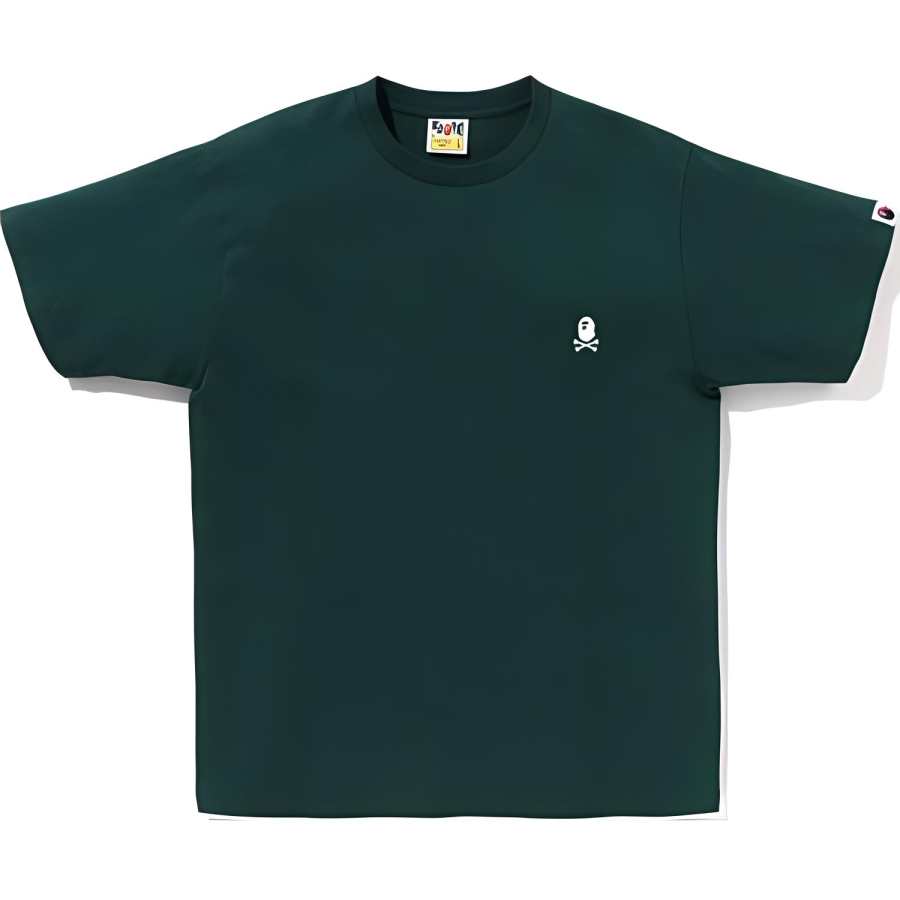 A BATHING APE Bape Color Ape Crossbone One Point Tee