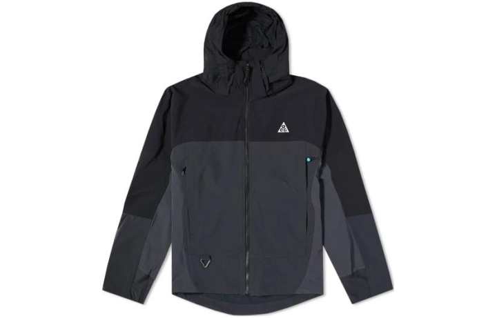 Nike Nike Windbreaker Jackets Men's Black Hooded Moderate