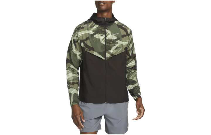Nike Nike Jackets Men's Oil Green Hooded Moderate Other
