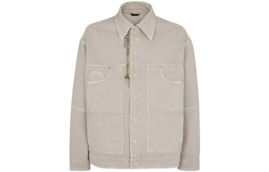 FENDI FENDI Jackets & Coats Men's Light Umber