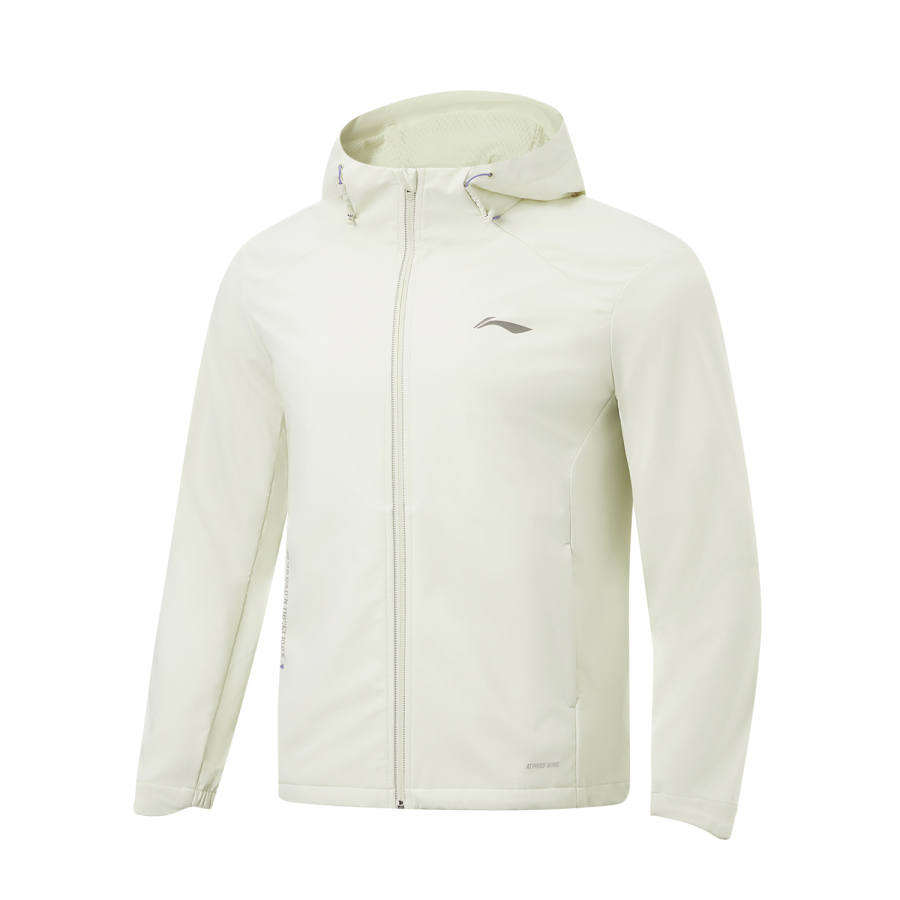 Li-Ning Li Ning Running Collection Jackets Men's Light Tea Brown Green Hooded Moderate Other