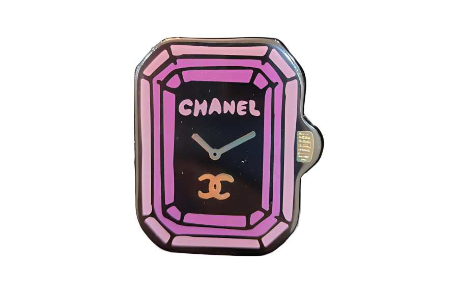 CHANEL CHANEL Brooches Unisex Purple