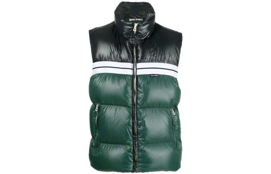 PALM ANGELS Classic Track Puffed Vest