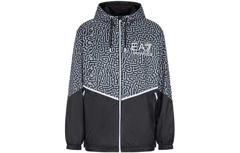 EMPORIO ARMANI EA7 SS23 Jackets & Coats Men's Black
