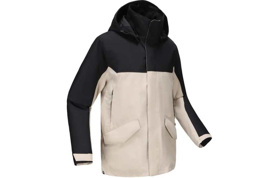 DECATHLON DECATHLON Jacket Men's Light White Lime Gray/Black