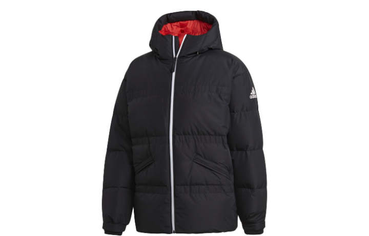 Adidas Adidas Down Jackets Men's Black Hooded Moderate Other