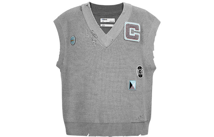C2H4 C2H4 Vests Unisex V Neck Moderate Other