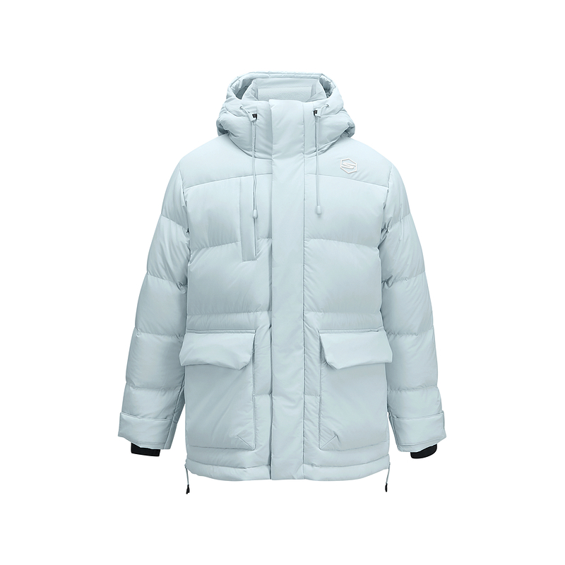 Skechers Sportlife Down Jacket Men's Pearl Blue