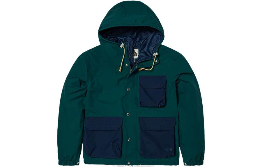 THE NORTH FACE Urban Exploration Waterproof And Windproof Windbreaker Jacket Men's Green