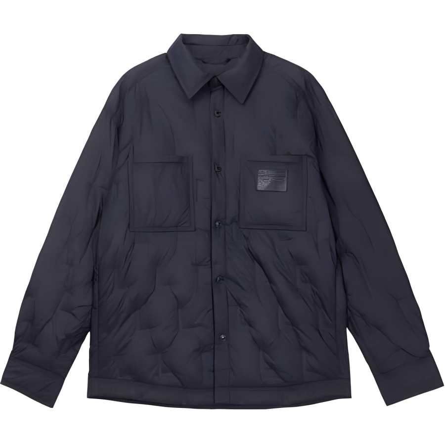 Levis Levis Down Jackets Men's Black Lapel Lightweight