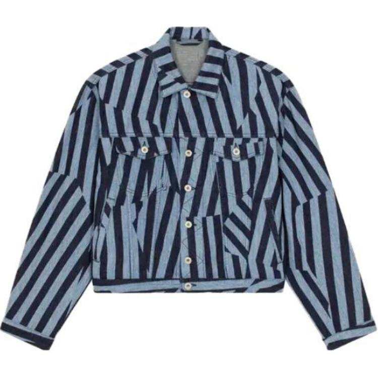 KENZO Kenzo Dazzle Stripe denim jacket