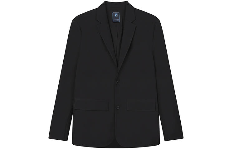 FILA Business Suits Men's Black Brown Suit Collar Moderate Business Suit