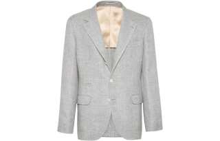 Brunello Cucinelli Single Breasted Tailored Blazer