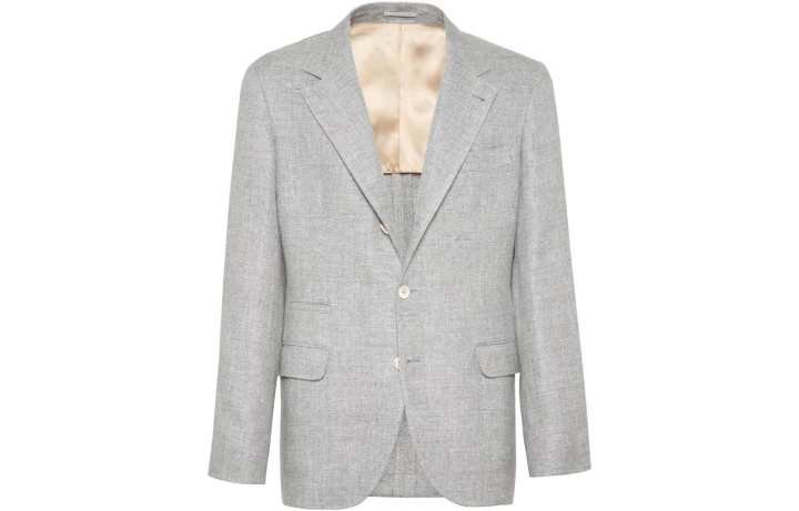 Brunello Cucinelli Brunello Cucinelli Single Breasted Tailored Blazer