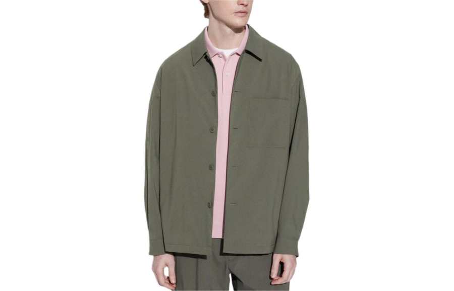 UNIQLO Jackets Unisex Stand Collar Moderate Other