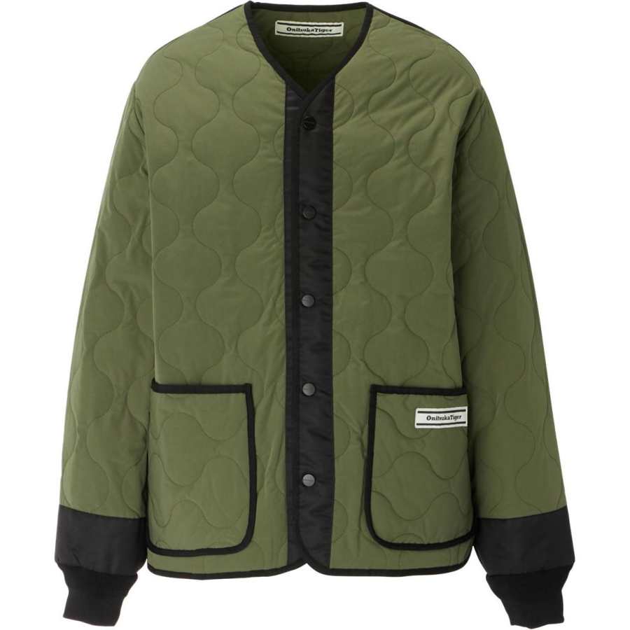 Onitsuka Tiger QUILTED Jacket Unisex Army Green