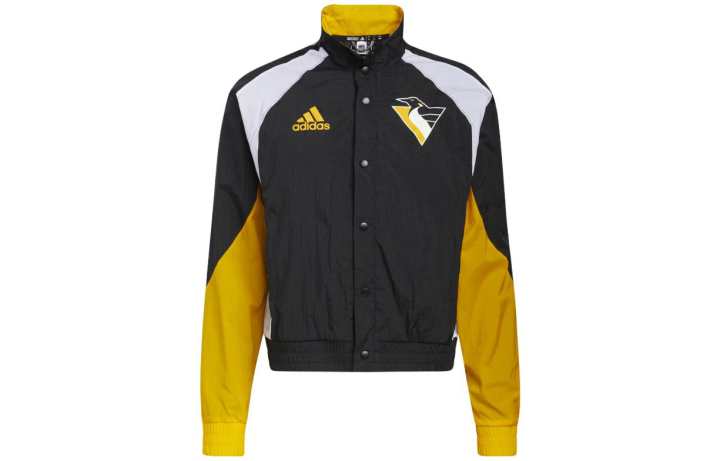 Adidas Adidas Jackets Men's Black Yellow V Neck Moderate Other
