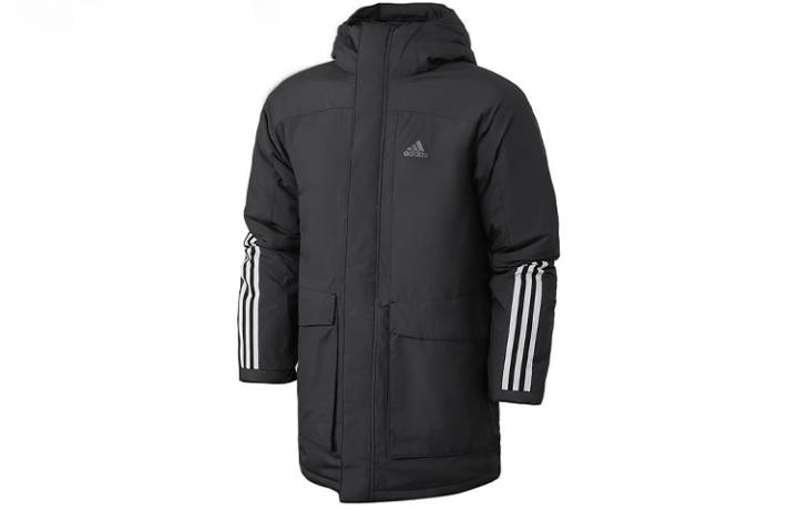 Adidas Adidas Puffer Jacket Men's Black Gray