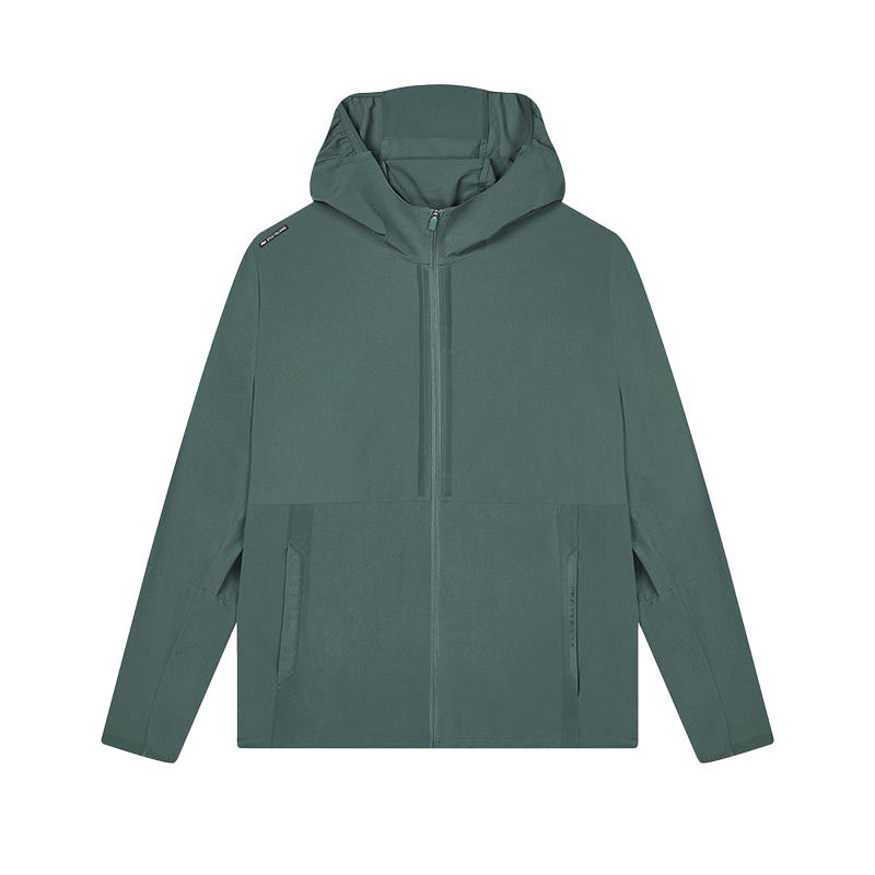 FILA Jackets Men's Green Snake Green Hooded Moderate Workwear