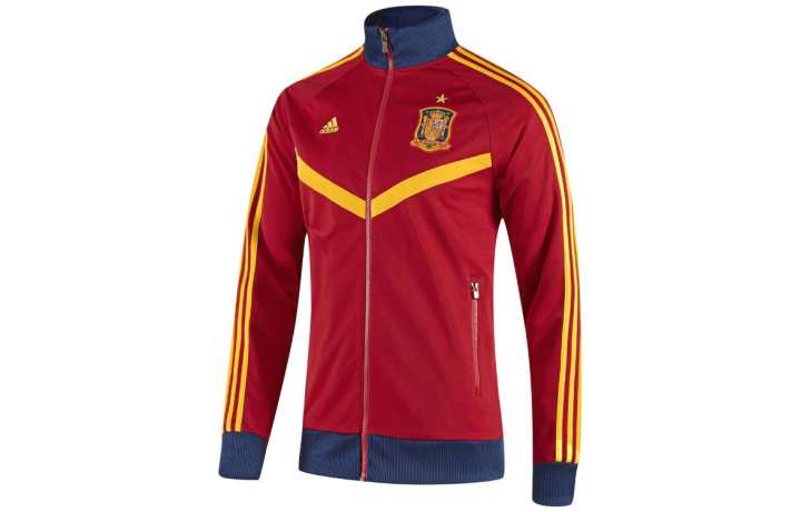 Adidas Adidas Jackets Men's Red Stand Collar Moderate Other