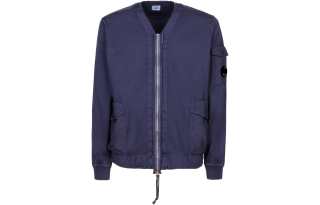 C.P.Company Jackets Men's Navy Blue Moderate Straight Fit