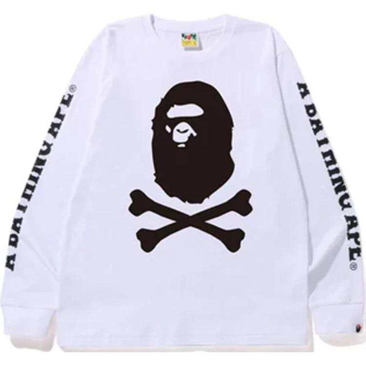 A BATHING APE Bape A BATHING APE Crossbone L/S Tee