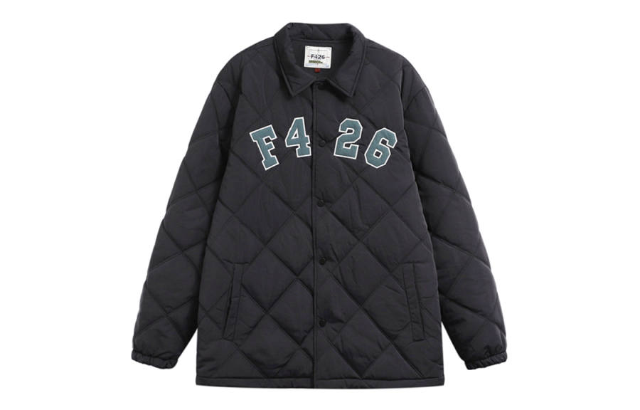 F426 F426 Puffer Jacket Winter Unisex Dark Gray