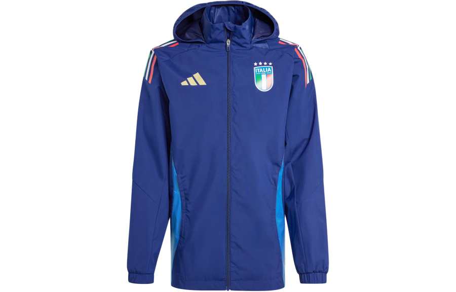 Adidas Adidas Italy Tiro 24 Competition All Weather Jacket Jackets & Coats Men's Dark Blue